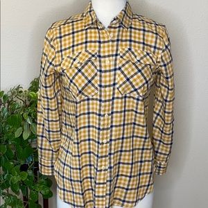 J Crew button front top size 4P